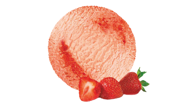 Клубника с клубникой мороженое пломбир 17% 1/1/1300 гр.